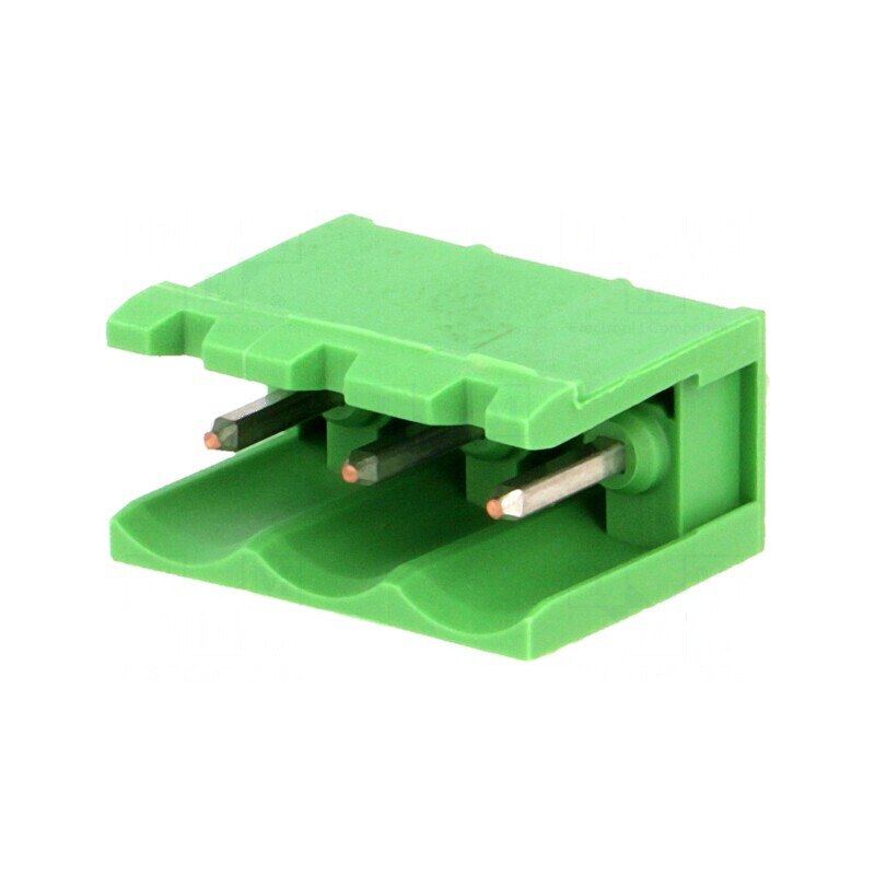 Regletă de conexiuni deconectabilă 5,08mm 3 piste | Electronic-mag.ro | Componente Electronice