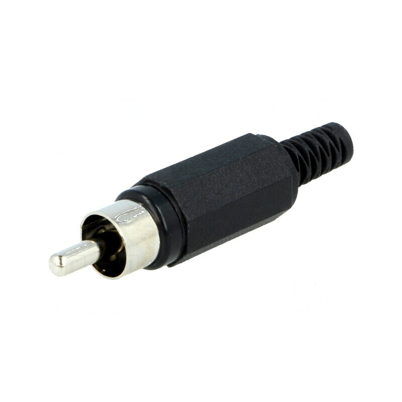 Conector RCA mufă tată nichelat pentru lipire, manşon drept | Electronic-mag.ro | Componente Electronice Conector RCA mufă tată nichelat pentru lipire, manşon drept | Electronic-mag.ro | Componente Electronice