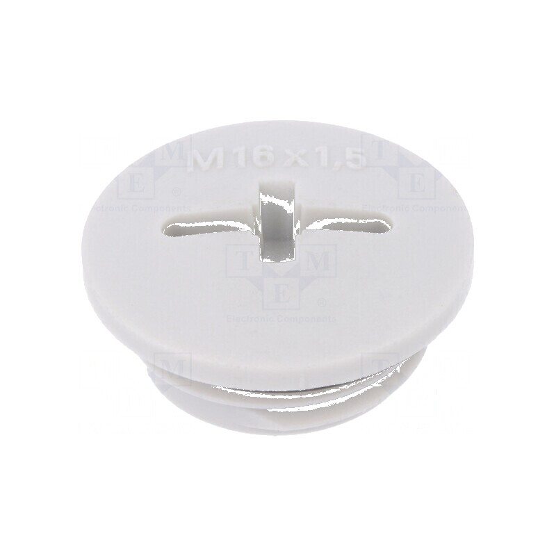 Capac protecție M16 1,5 IP68 poliamidă gri deschis 7mm | Electronic-mag.ro | Componente Electronice Capac protecție M16 1,5 IP68 poliamidă gri deschis 7mm | Electronic-mag.ro | Componente Electronice