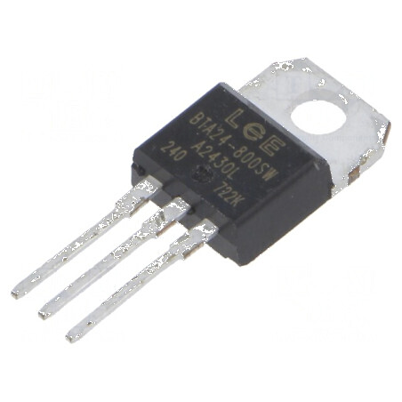 Triac 800V 25A TO220AB - Igt 10mA Ufmax 1,55V | Electronic-mag.ro | Componente Electronice