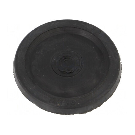 Manșon negru cu cap adâncit Øorif.mont: 60mm -40÷100°C IP54 | Electronic-mag.ro | Componente Electronice