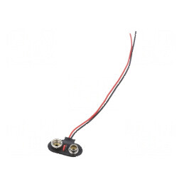 Conector 6F22 cu cablu de 150mm | Electronic-mag.ro | Componente Electronice