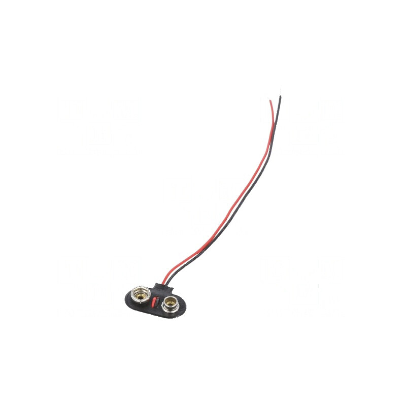 Conector 6F22 cu cablu de 150mm | Electronic-mag.ro | Componente Electronice