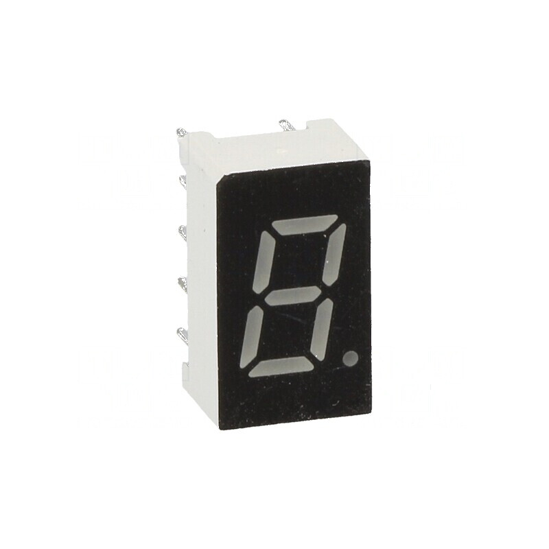 Afişaj LED 7 segmente 7,62mm albastru 60mcd | Electronic-mag.ro | Componente Electronice Afişaj LED 7 segmente 7,62mm albastru 60mcd | Electronic-mag.ro | Componente Electronice