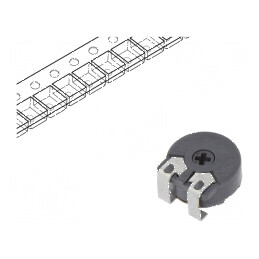Potențiometru 100kΩ 150mW montare orizontală cu o tură | Electronic-mag.ro | Componente Electronice
