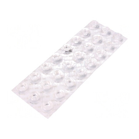 Picioruş autoadeziv transparent poliuretan Bumpon H: 10,2mm | Electronic-mag.ro | Componente Electronice