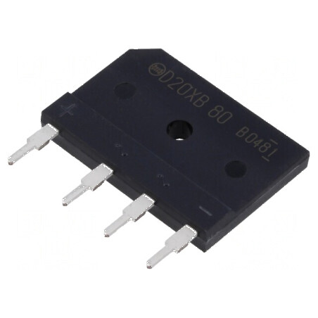 Punte Redresoare Monofazat Urmax 800V 20A 240A | Electronic-mag.ro | Componente Electronice