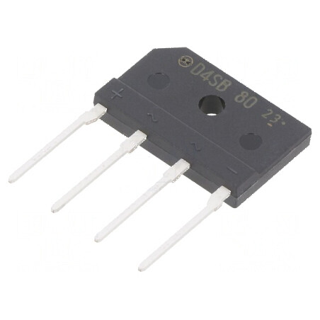 Punte redresoare monofazat Urmax 800V 4A 150A | Electronic-mag.ro | Componente Electronice
