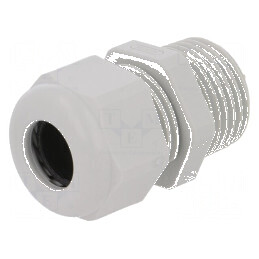 Garnitură de etanșare NPT1/2 IP68 poliamidă gri deschis | Electronic-mag.ro | Componente Electronice