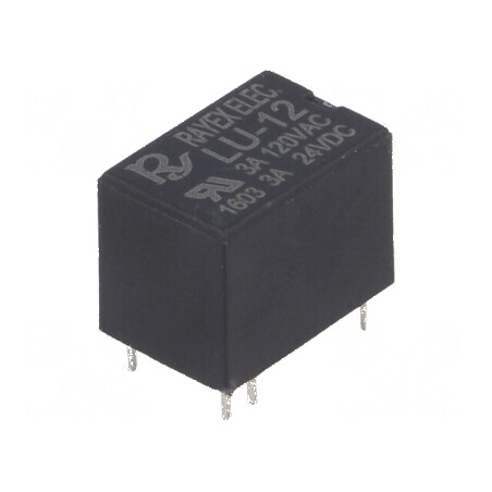Releu electromagnetic SPDT 12VDC 3A | Electronic-mag.ro | Componente Electronice