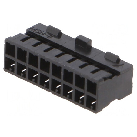 Conector cablu-cablu/PCB mufă mamă 16 pini Milli-Grid 2mm | Electronic-mag.ro | Componente Electronice