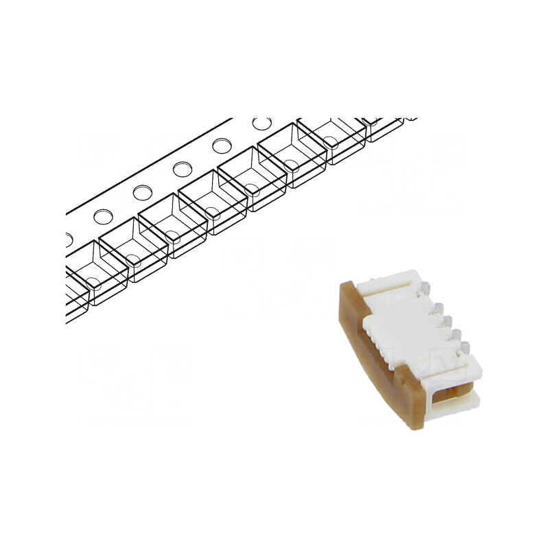 Conector FFC/FPC vertical ZIF SMT Slider 50V 500mA aurit | Electronic-mag.ro | Componente Electronice Conector FFC/FPC vertical ZIF SMT Slider 50V 500mA aurit | Electronic-mag.ro | Componente Electronice