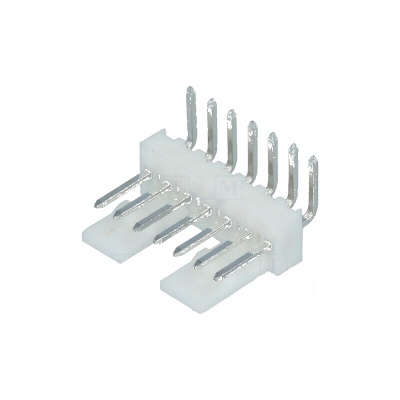 Conector cablu-placă soclu tată KK 254 2,54mm 7 PIN THT 4A | Electronic-mag.ro | Componente Electronice