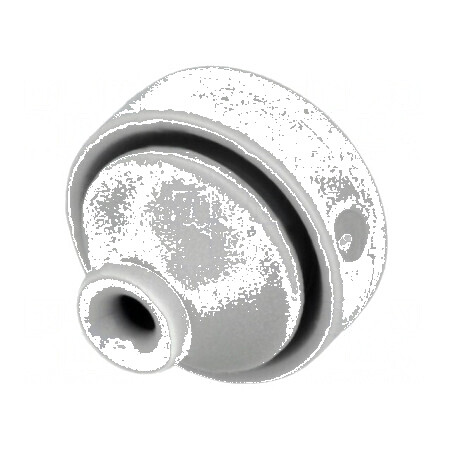 Manşon Øorif.mont 13mm elastomer termoplastic TPE gri IP67 | Electronic-mag.ro | Componente Electronice