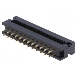 Conector IDC 24 PIN THT pentru cablu-bandă 1,27mm | Electronic-mag.ro | Componente Electronice