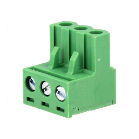 Regletă de conexiuni deconectabilă 5mm cu 3 mufe dreptunghiulare | Electronic-mag.ro | Componente Electronice