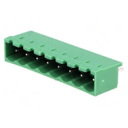 Regletă de conexiuni deconectabilă 5mm cu 8 socluri drepti | Electronic-mag.ro | Componente Electronice