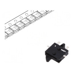 Comutator cu senzor Poz 2 SPST-NO 0,001A/5VDC fără iluminare SMT | Electronic-mag.ro | Componente Electronice