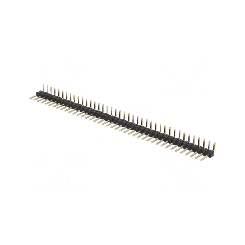 Conector 40 pini tată unghi 90° THT | Electronic-mag.ro | Componente Electronice