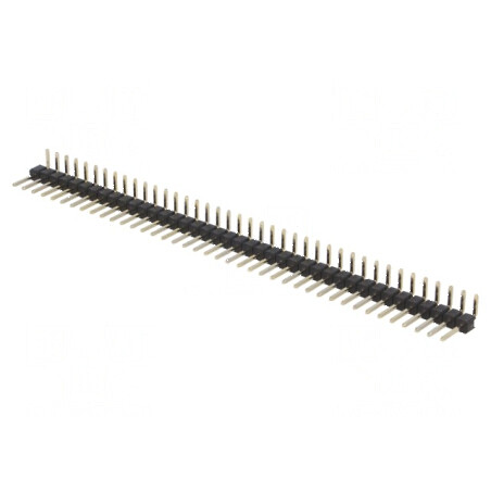 Conector 40 pini tată unghi 90° THT | Electronic-mag.ro | Componente Electronice
