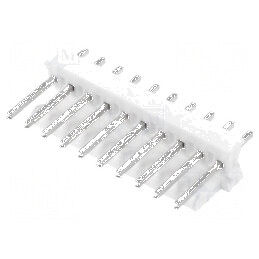 Conector cablu-placă soclu tată PIN 10 2,54mm THT MTA-100 | Electronic-mag.ro | Componente Electronice