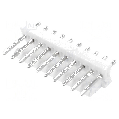 Conector cablu-placă soclu tată PIN 10 2,54mm THT MTA-100 | Electronic-mag.ro | Componente Electronice