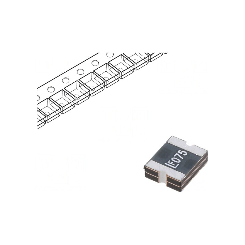 Siguranţă polimerică PTC 750mA 2016L | Electronic-mag.ro | Componente Electronice