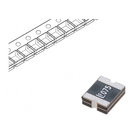 Siguranţă polimerică PTC 750mA 2016L | Electronic-mag.ro | Componente Electronice
