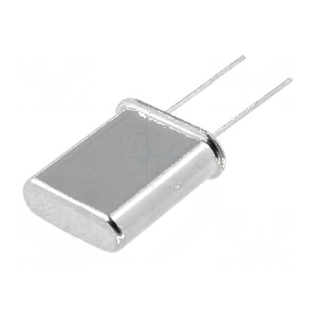 Rezonator cu cuarț 24,576MHz ±30ppm 16pF÷30pF THT HC49/U | Electronic-mag.ro | Componente Electronice