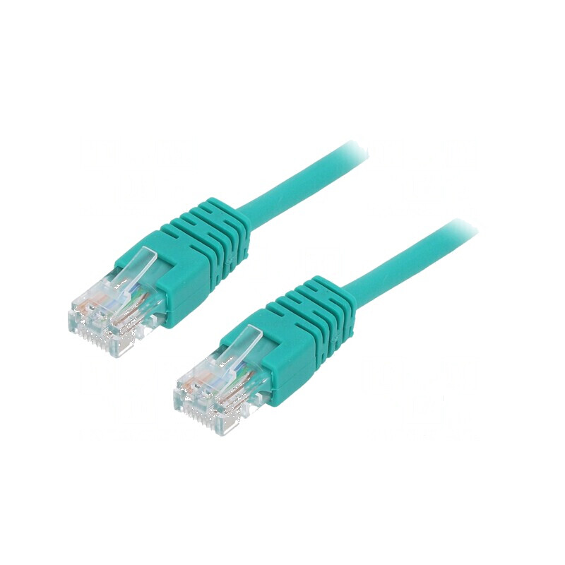 Patch cord U/UTP 5e litat CCA PVC verde 0,5m 26AWG | Electronic-mag.ro | Componente Electronice Patch cord U/UTP 5e litat CCA PVC verde 0,5m 26AWG | Electronic-mag.ro | Componente Electronice