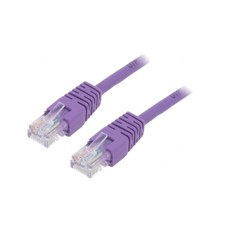 Cablaj patch U/UTP 5e litat CCA PVC violet 0,5m 26AWG | Electronic-mag.ro | Componente Electronice Cablaj patch U/UTP 5e litat CCA PVC violet 0,5m 26AWG | Electronic-mag.ro | Componente Electronice