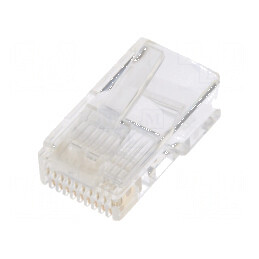 Conector RJ50 10 PIN 10p10c pe cablu | Electronic-mag.ro | Componente Electronice