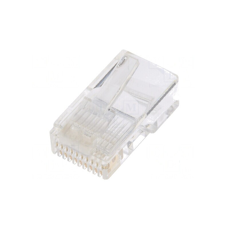 Conector RJ50 10 PIN 10p10c pe cablu | Electronic-mag.ro | Componente Electronice