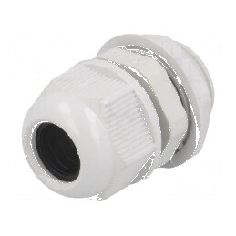 Garnitură etanșare PG13,5 IP65 poliamidă gri | Electronic-mag.ro | Componente Electronice
