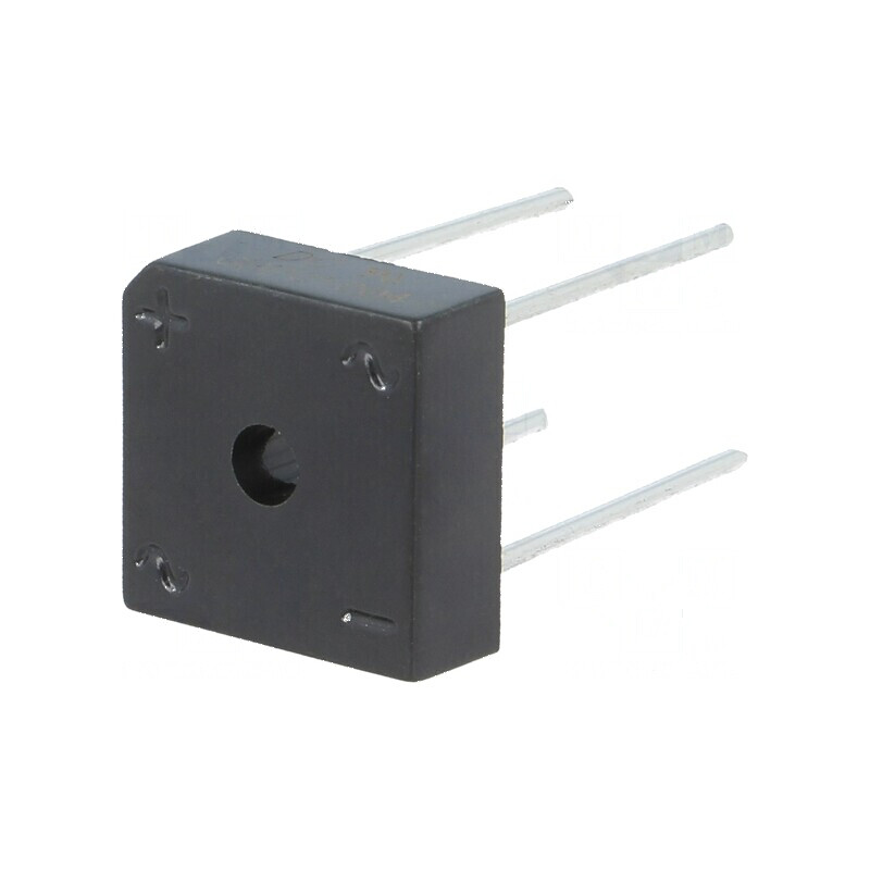 Punte redresoare monofazat Urmax 400V 10A 175A THT | Electronic-mag.ro | Componente Electronice