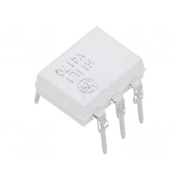 Optocuplor THT 1 Channel OUT Logic Gate 4.17kV 1Mbps | Electronic-mag.ro | Componente Electronice