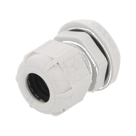 Garnitură etanșare PG16 IP68 poliamidă gri deschis | Electronic-mag.ro | Componente Electronice