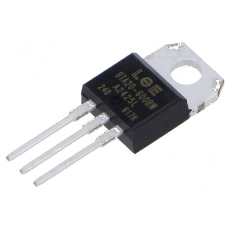 Triac 600V 20A TO220AB - Igt 50mA, Ufmax 1,65V | Electronic-mag.ro | Componente Electronice