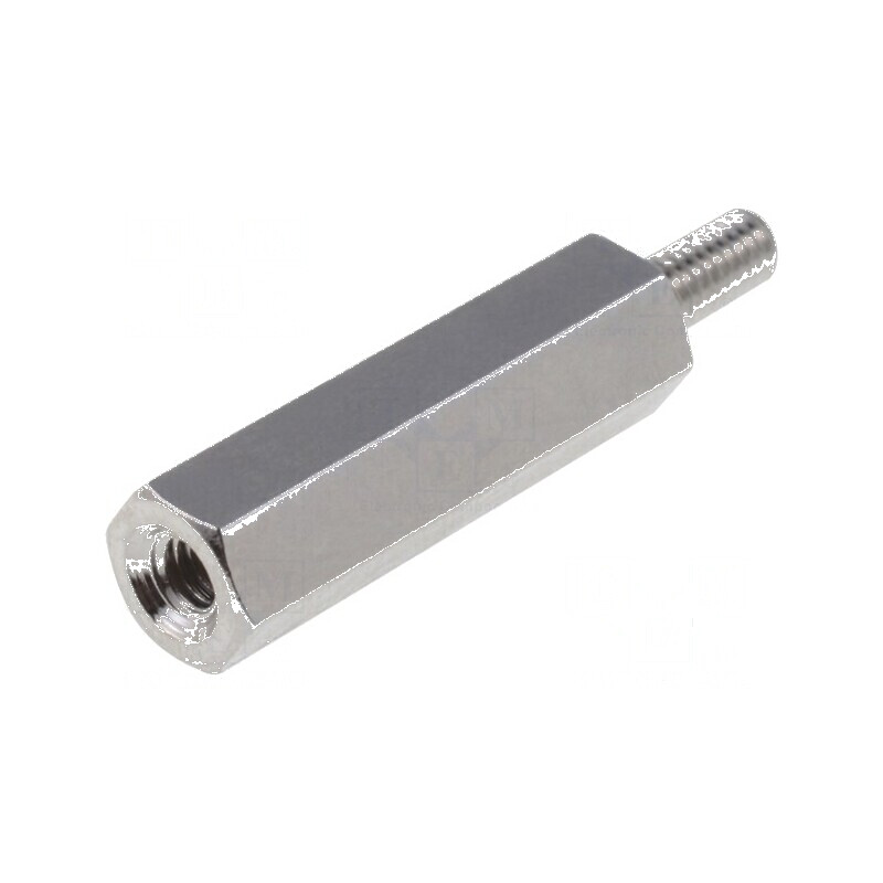 Piuliță distanțieră filetată M4, 30mm | Electronic-mag.ro | Componente Electronice