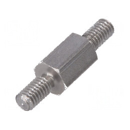 Piuliță distanțieră filetată 10mm M4 hexagonală | Electronic-mag.ro | Componente Electronice