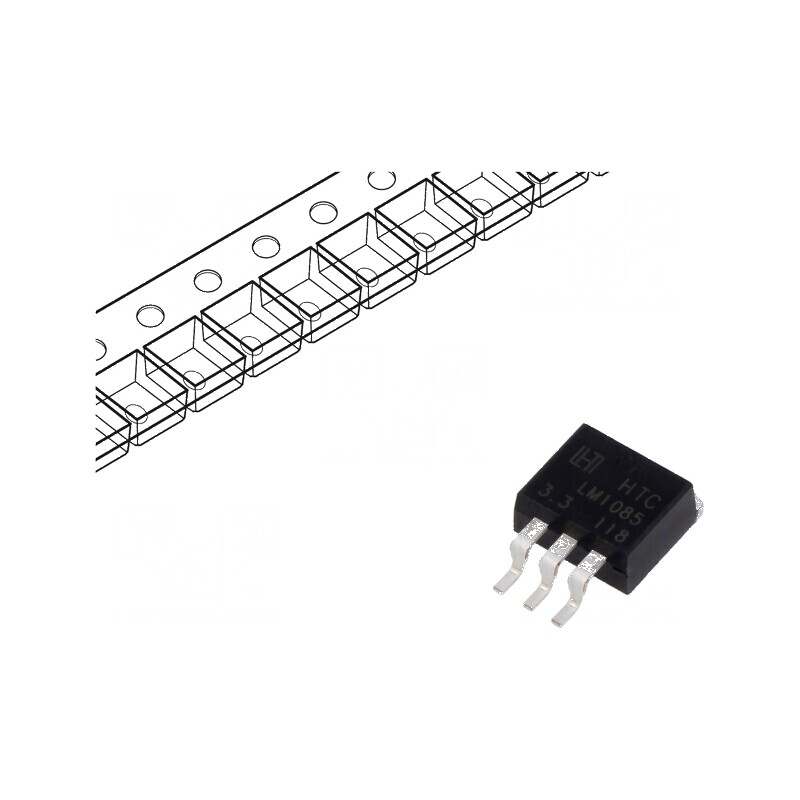 Stabilizator de tensiune LDO nereglabil 3,3V 3A TO263-3 | Electronic-mag.ro | Componente Electronice Stabilizator de tensiune LDO nereglabil 3,3V 3A TO263-3 | Electronic-mag.ro | Componente Electronice
