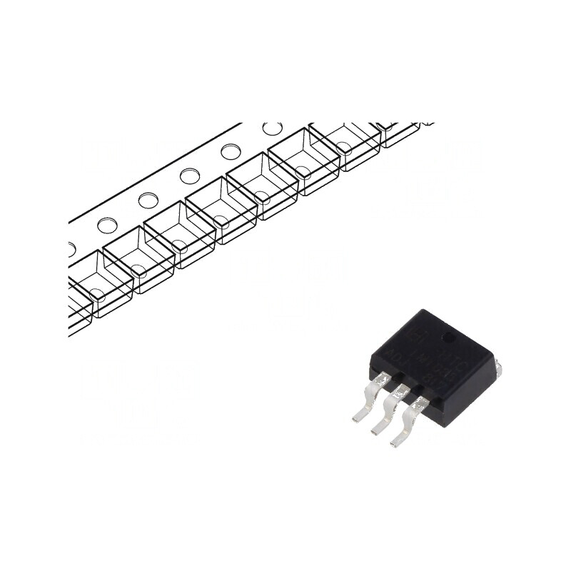 Stabilizator de tensiune LDO reglabil 3A TO263-3 SMD ±2% | Electronic-mag.ro | Componente Electronice Stabilizator de tensiune LDO reglabil 3A TO263-3 SMD ±2% | Electronic-mag.ro | Componente Electronice
