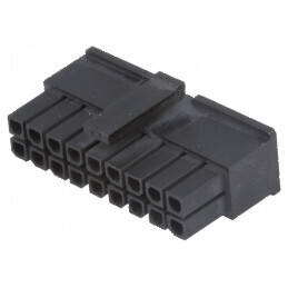 Conector cablu-placă MF30 3mm PIN 18 mamă fără contacte | Electronic-mag.ro | Componente Electronice