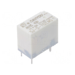 Releu electromagnetic SPST-NO 12VDC 16A/277VAC THT | Electronic-mag.ro | Componente Electronice