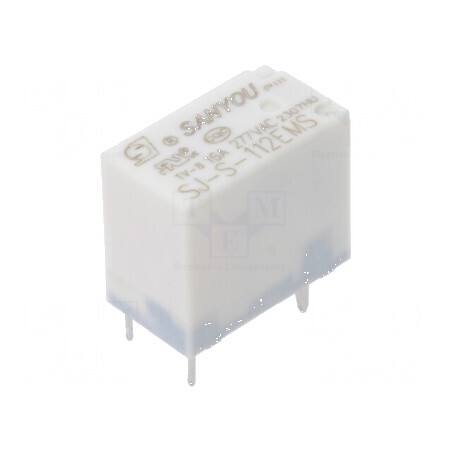 Releu electromagnetic SPST-NO 12VDC 16A/277VAC THT | Electronic-mag.ro | Componente Electronice