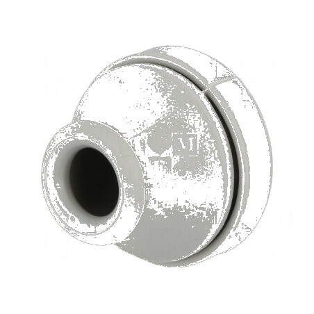 Manșon elastomer termoplastic TPE gri Ø 23mm IP67 | Electronic-mag.ro | Componente Electronice