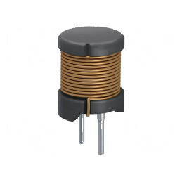 Inductor THT 120uH 850mA 220mΩ ±10% Ø9,5x10,5mm 1kHz | Electronic-mag.ro | Componente Electronice