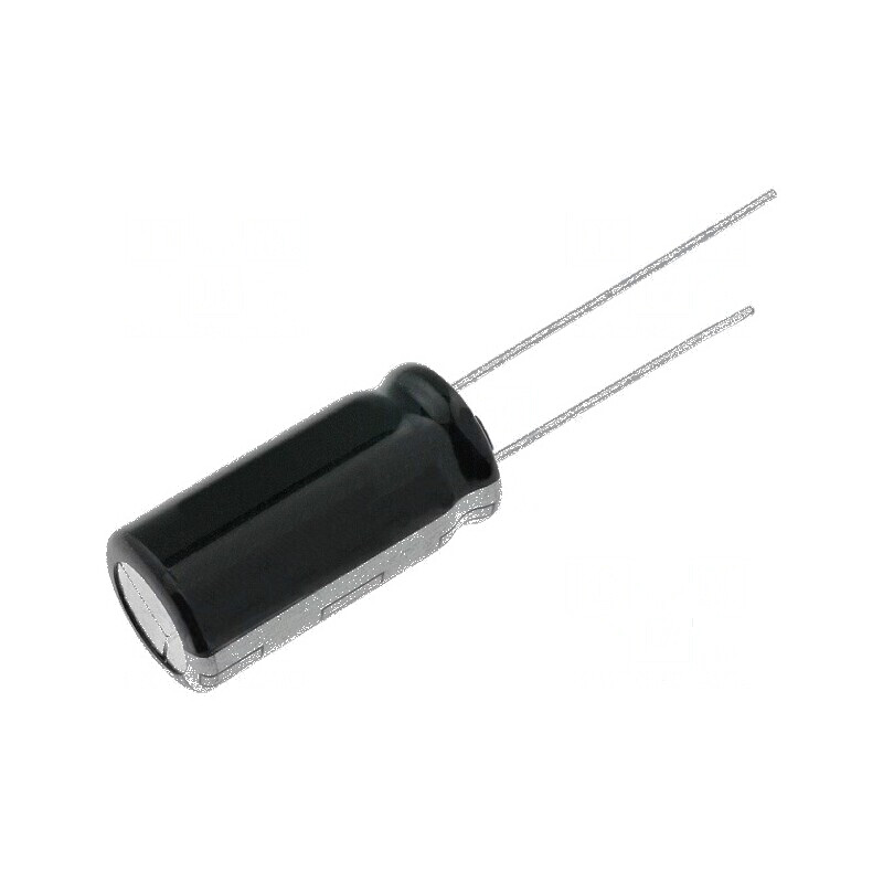 Condensator electrolitic THT 470uF 25V Ø10x16mm Raster 5mm | Electronic-mag.ro | Componente Electronice