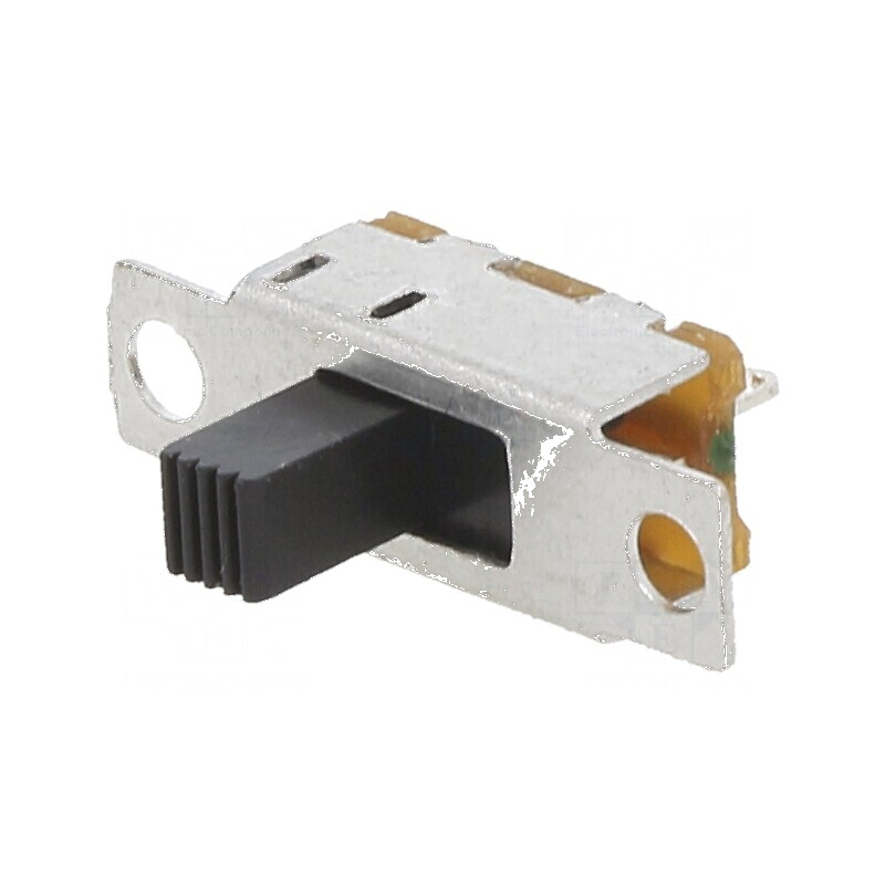 Comutator glisant Poz 2 SPDT 0,2A/30VDC pe panou -20÷70°C | Electronic-mag.ro | Componente Electronice Comutator glisant Poz 2 SPDT 0,2A/30VDC pe panou -20÷70°C | Electronic-mag.ro | Componente Electronice