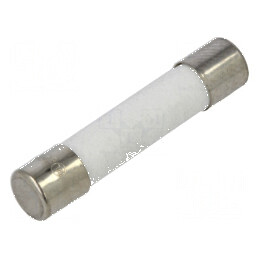 Siguranță ardere rapidă 6A 250VAC ceramică alamă | Electronic-mag.ro | Componente Electronice
